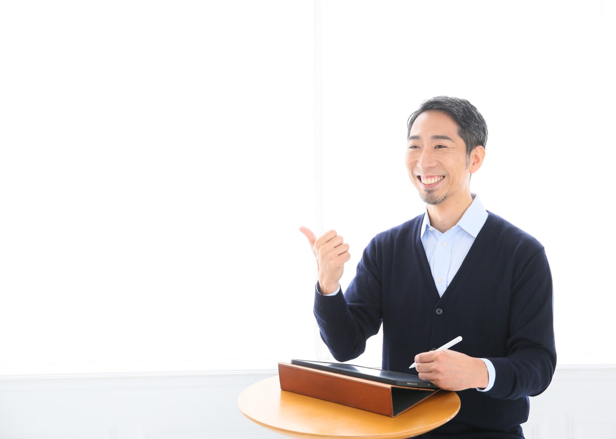 iPad指導の様子